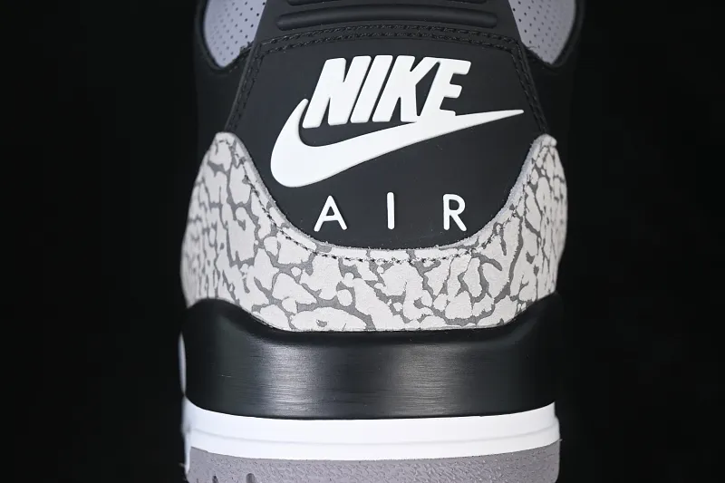 All categories Air Jordan Jordan series basketball shoes Air Jordan 3 LJR version Air Jordan 3 "Black Cement" AJ3 Jordan 3 first year black cement DN3707-010